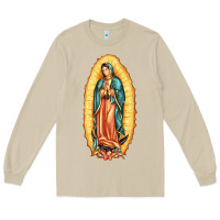 Mushroom our lady of guadalupe Long Sleeve Tee - LillyAllenDesigns