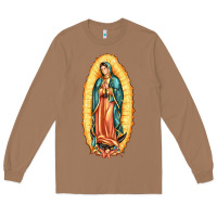 Toasted Coconut our lady of guadalupe Long Sleeve Tee - LillyAllenDesigns