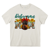 Doberman Mom Heavy Core Tee | Teevron