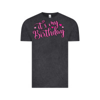 Vintage Black it s my birthday Vintage Tee - MaliasSmallBusiness