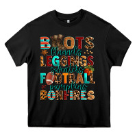 Black boots flannels Heavy Core Tee - AdoDesignShop