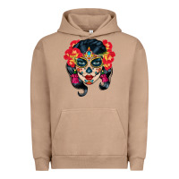 Pigment Burro sugar skull Urban Hoodie - BundleAndBundleShop
