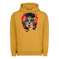 Pigment Peanut Butter sugar skull Urban Hoodie - BundleAndBundleShop