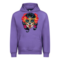 Tulip sugar skull Urban Hoodie - BundleAndBundleShop