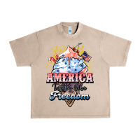 French Oak America ice cream Urban Heavy Tee - NancyCooperArtShop