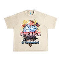 Sandshell America ice cream Urban Heavy Tee - NancyCooperArtShop