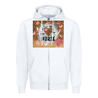White nurrse tumbler tbs Zipper Hoodie - TumblerDesignByShophia