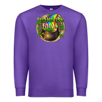 Purple shamrock farm Premium Sweatshirt - CowGirlArtShop