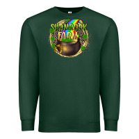 Sports Green shamrock farm Premium Sweatshirt - CowGirlArtShop