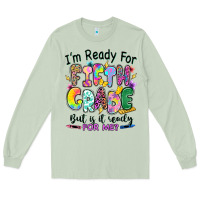 Matcha I'm ready for fifth grade but is it ready for me Long Sleeve Tee - RanaPortraitStore