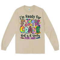 Mushroom I'm ready for fifth grade but is it ready for me Long Sleeve Tee - RanaPortraitStore
