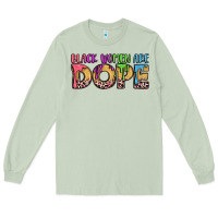 Matcha black women are dope Long Sleeve Tee - LillyAllenDesigns