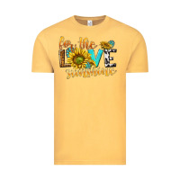 Vintage Mustard for the love sunshine Vintage Tee - NancyCooperArtShop