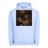 Pigment Grape Ice melanin american flag seamless pattern Urban Hoodie - BundleAndBundleShop