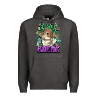 Charcoal Heather Easter spring break Easter Day Premium Hoodie - HowdyJamesFarm