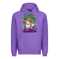 Purple Easter spring break Easter Day Premium Hoodie - HowdyJamesFarm