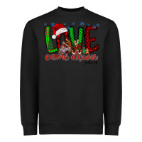 Black love came dow christmas Heavyweight Sweatshirt - RacoonDesign