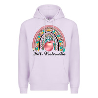 Lilac hello kindergarten Premium Hoodie - JahusDesignShop