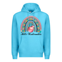 Ocean Blue hello kindergarten Premium Hoodie - JahusDesignShop