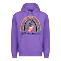 Purple hello kindergarten Premium Hoodie - JahusDesignShop