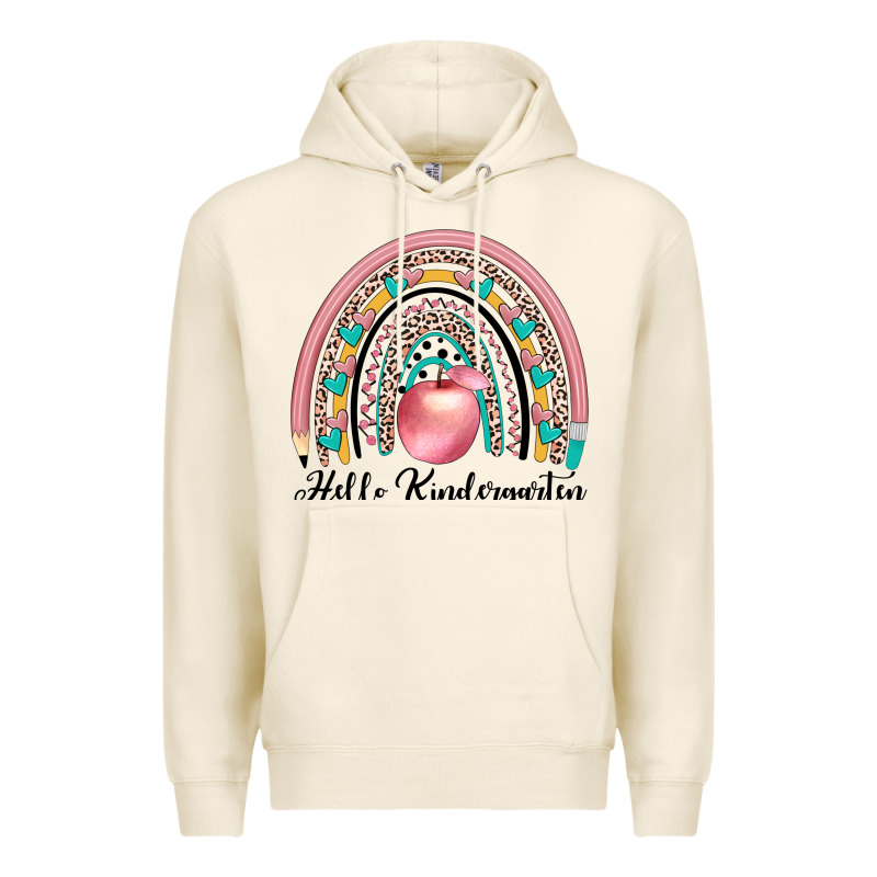 Hello Kindergarten Premium Hoodie by JahusDesignShop | Teevron