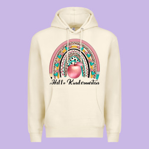 Hello Kindergarten Premium Hoodie Designed By Jahusdesignshop