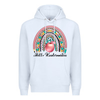 White hello kindergarten Premium Hoodie - JahusDesignShop