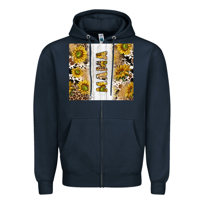 Western Mother's Day Mama With Cowhide And Sunflowers Tumbler Tbs Zipper Hoodie by TumblerDesignByShophia | Teevron