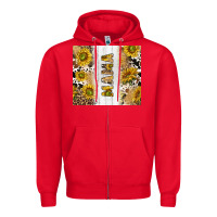Red western mother's day mama with cowhide and sunflowers tumbler tbs Zipper Hoodie - TumblerDesignByShophia