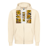 Sandshell western mother's day mama with cowhide and sunflowers tumbler tbs Zipper Hoodie - TumblerDesignByShophia