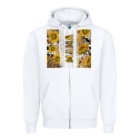 White western mother's day mama with cowhide and sunflowers tumbler tbs Zipper Hoodie - TumblerDesignByShophia