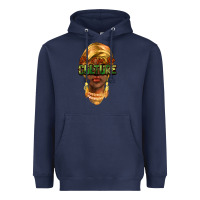 Navy Do it for the culture Heavyweight Hoodie - HowdyJamesFarm