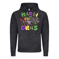 Vintage Black mardi gras Vintage Hoodie - MaliasSmallBusiness