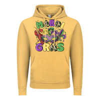 Vintage Mustard mardi gras Vintage Hoodie - MaliasSmallBusiness