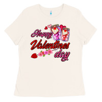 Bone happy valentines day Ladies Tee - AdoDesignShop