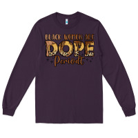 Plum black women are dope periodt Long Sleeve Tee - LillyAllenDesigns