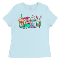 Baby Blue cna nurse coffee cups Ladies Tee - Jasminsmagicworld