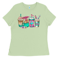 Matcha cna nurse coffee cups Ladies Tee - Jasminsmagicworld
