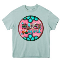 Arona nurse round earrings 3 Heavy Core Tee - BundleAndBundleShop