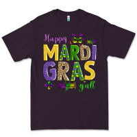Plum happy mardi gras y'all Premium Tee - AdoDesignShop