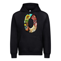 Black farm life alphabet lowercase letters o Urban Hoodie - BundleAndBundleShop