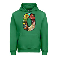 Emerald farm life alphabet lowercase letters o Urban Hoodie - BundleAndBundleShop