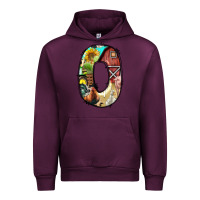 Mauve Wine farm life alphabet lowercase letters o Urban Hoodie - BundleAndBundleShop