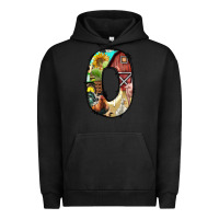 Pigment Black farm life alphabet lowercase letters o Urban Hoodie - BundleAndBundleShop