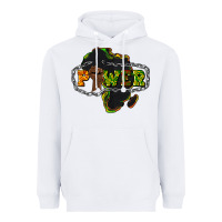 White Power Black History Heavyweight Hoodie - HowdyJamesFarm