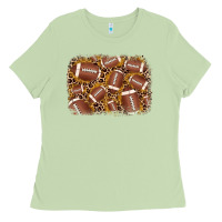 Matcha american football background Ladies Tee - JahusDesignShop