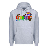 Straight Agains Hate Premium Hoodie | Teevron