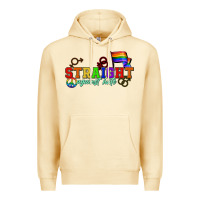 Pina Colada Straight agains hate Premium Hoodie - CowGirlArtShop