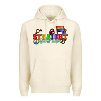 Tofu Straight agains hate Premium Hoodie - CowGirlArtShop