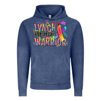 Vintage Denim lynch syndrome warrior Vintage Hoodie - NancyCooperArtShop